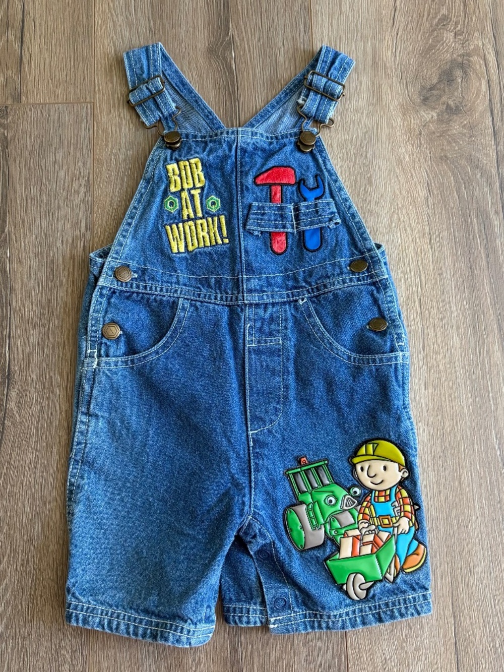 Vintage Bob the Builder Toddler Overalls l 18M